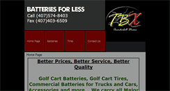 Desktop Screenshot of batteriesforless.us